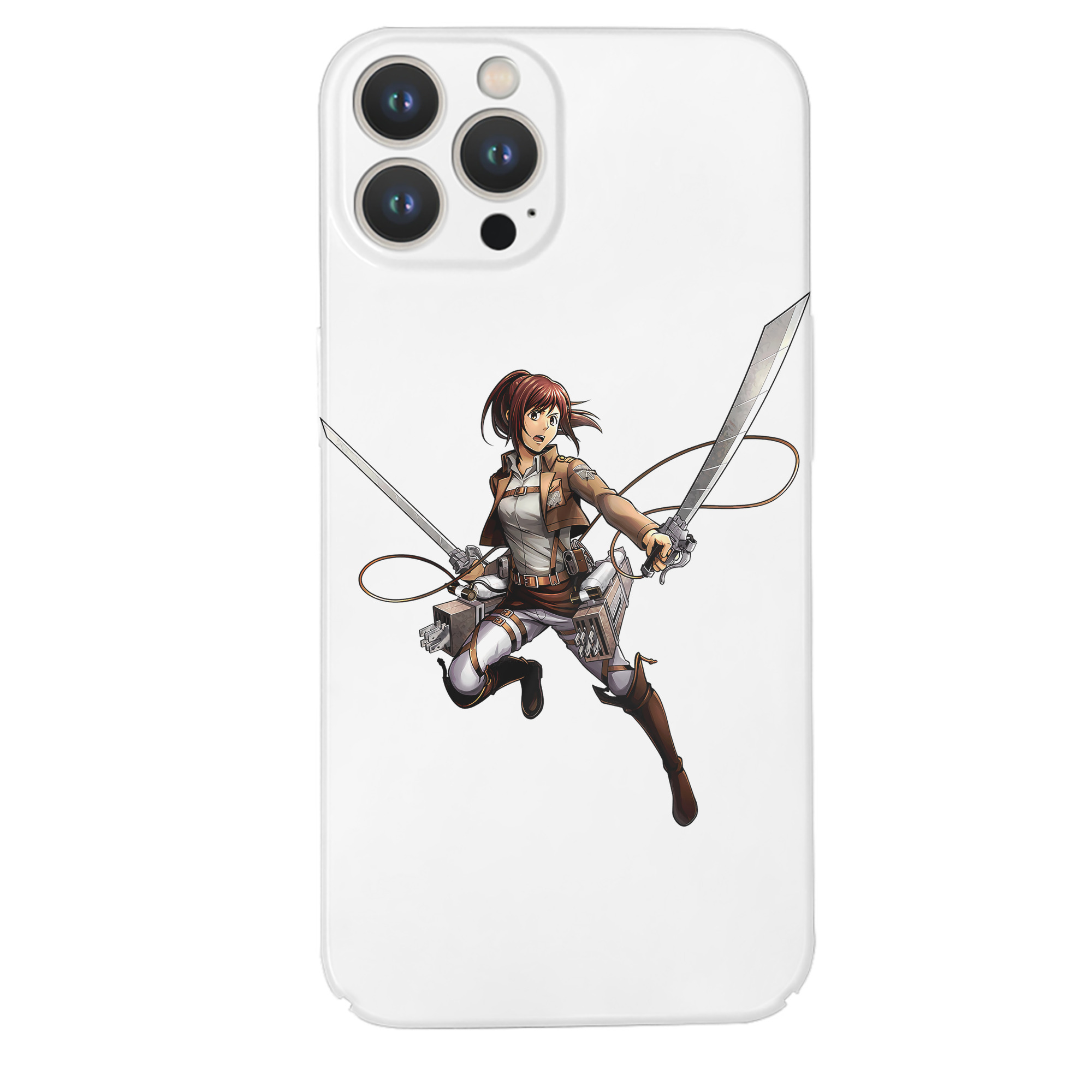 （画像用） 進撃の巨人 サシャ·ブラウス Attack on Titan Sasha Blaus 【iPhone 14シリーズ対応】ハードケース